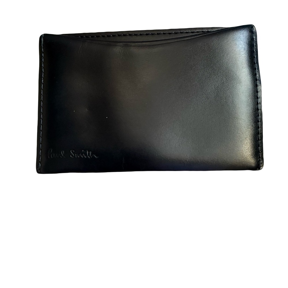 Paul Smith Classic Black Leather Card Holder